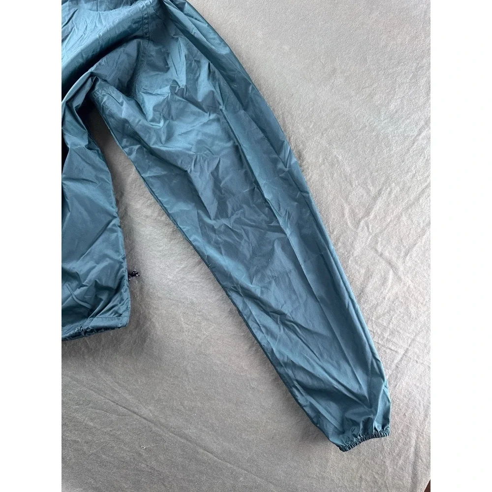 Vintage North Face Anorak Pullover Windbreaker Jacket Forest Green Size S